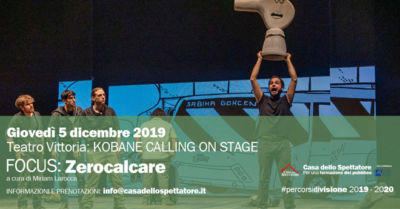 Zerocalcare. Educare al teatro.